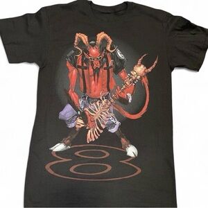 Vintage 2007 Guitar Hero III Legends of Rock Lou the Devil T-Shirt